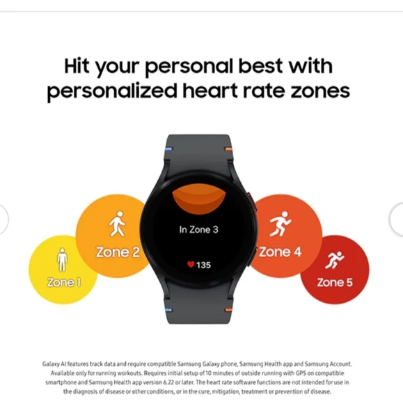 Samsung Galaxy Watch FE Blue - Picture 4 of 11